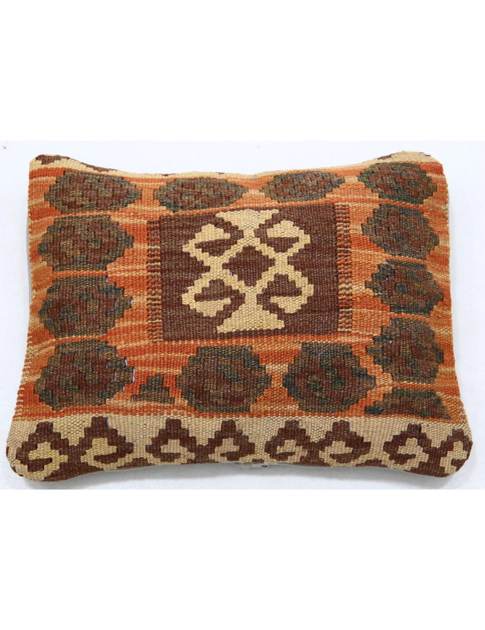Hand Woven Tribal  Wool Pillow - 1&#39;0&#39;&#39; x 1&#39;5&#39;&#39;