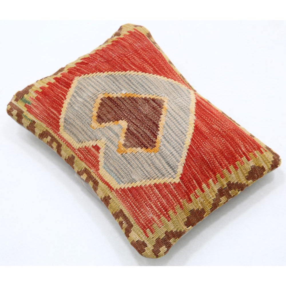 Hand Woven Tribal  Wool Pillow - 1'0'' x 1'5''