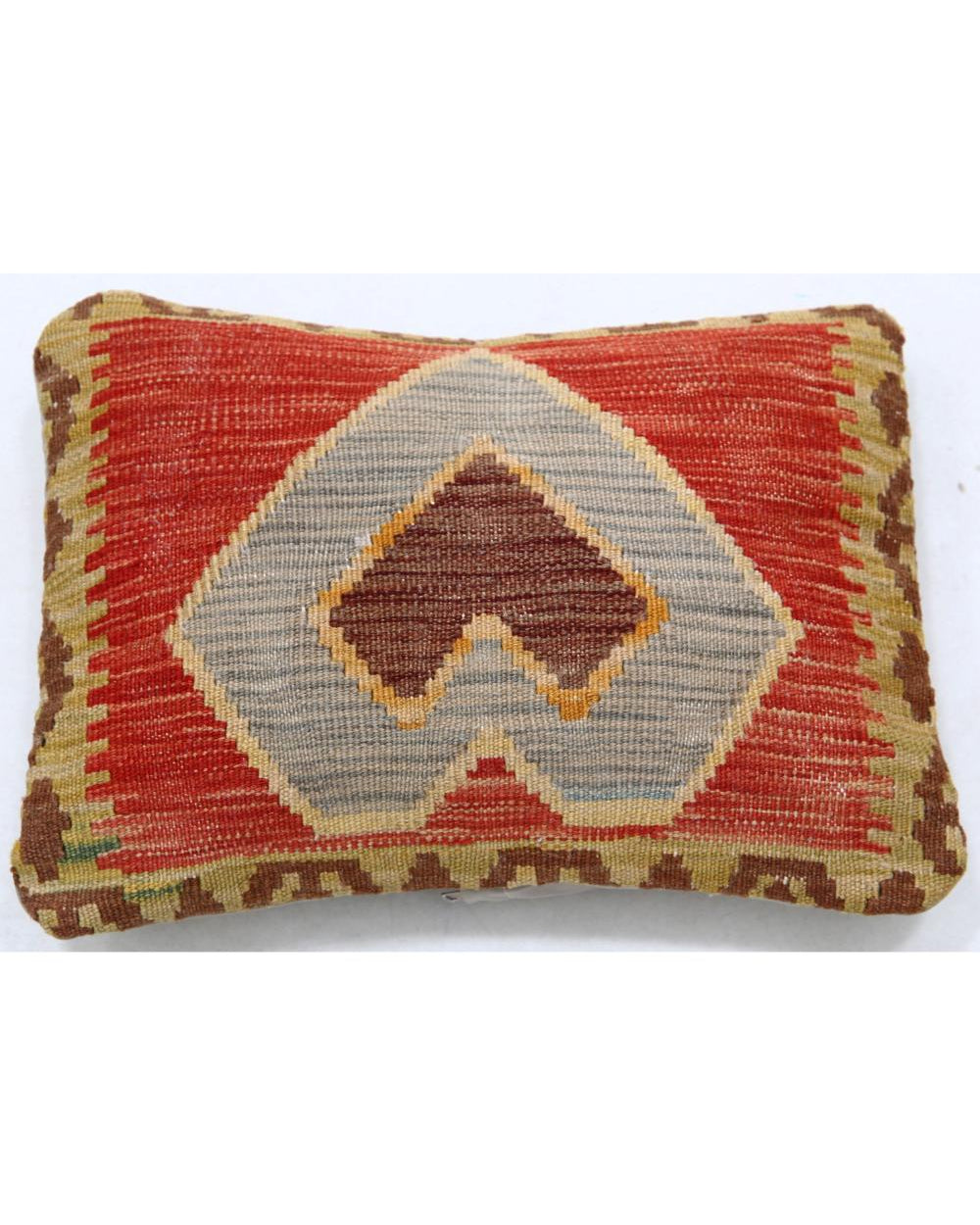 Hand Woven Tribal  Wool Pillow - 1'0'' x 1'5''