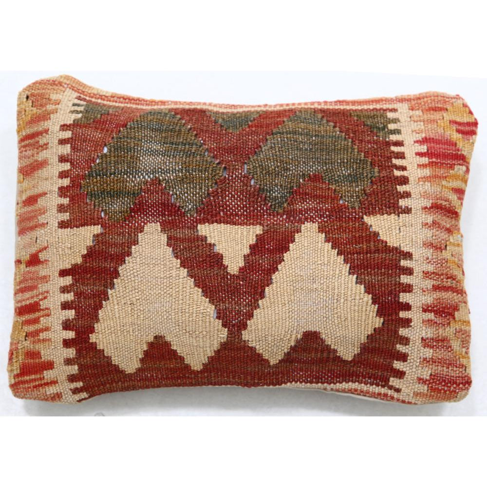 Hand Woven Tribal  Wool Pillow - 1'0'' x 1'5''