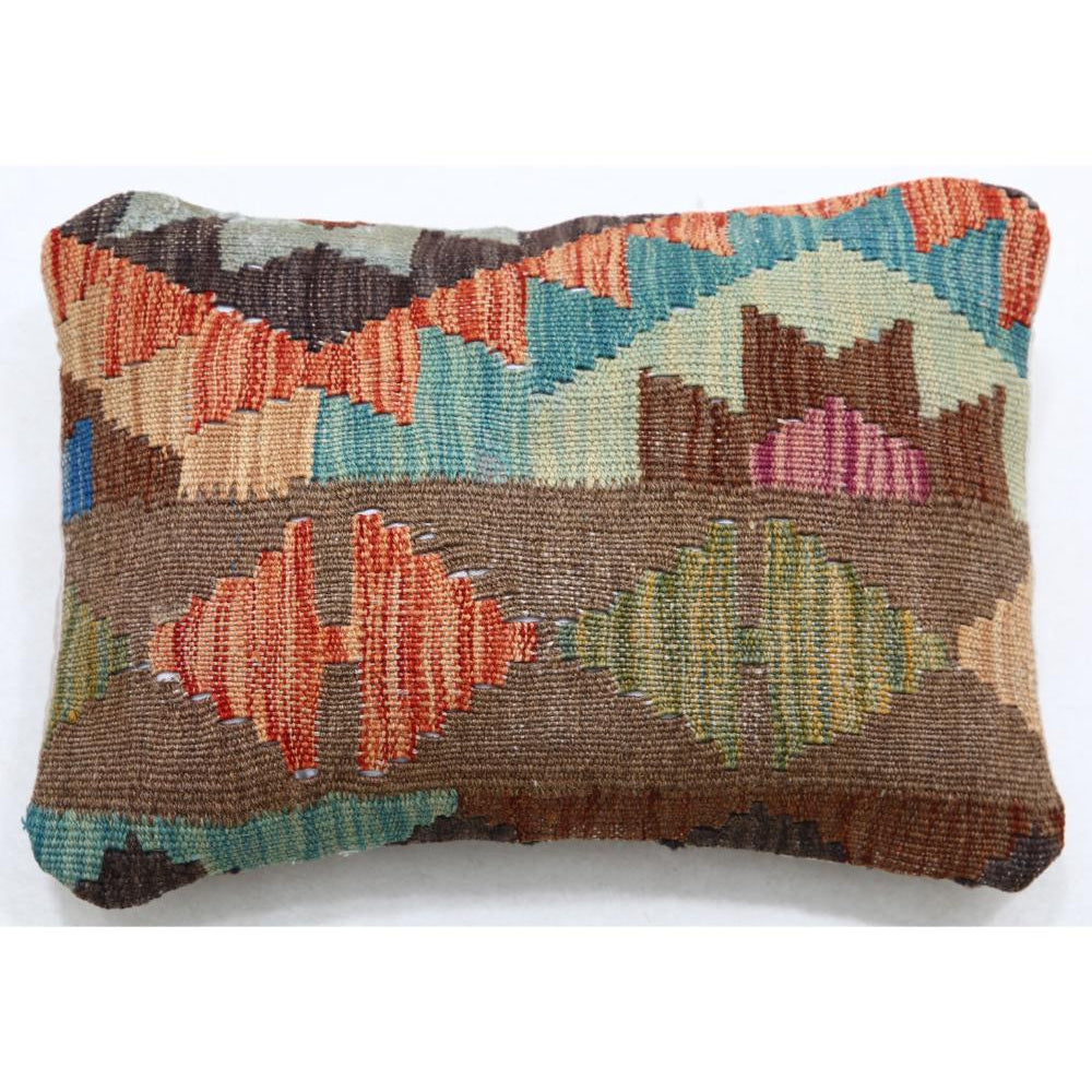 Hand Woven Tribal  Wool Pillow - 1'0'' x 1'5''