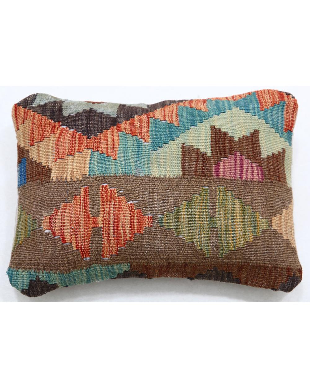 Hand Woven Tribal  Wool Pillow - 1'0'' x 1'5''
