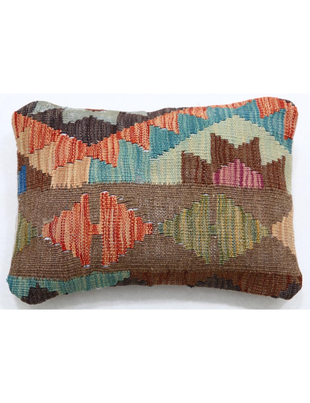 Hand Woven Tribal  Wool Pillow - 1'0'' x 1'5''