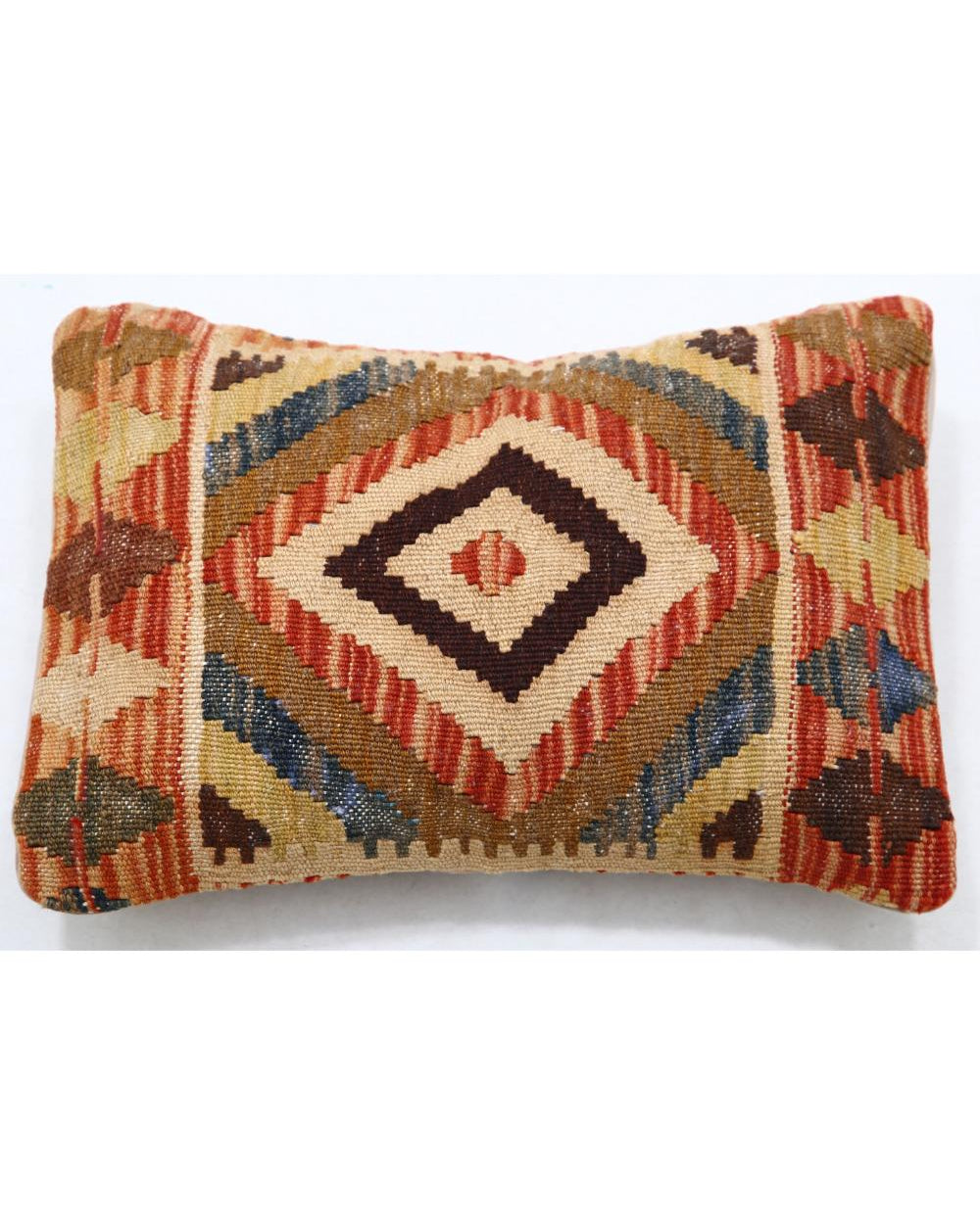 Hand Woven Tribal  Wool Pillow - 1'0'' x 1'5''