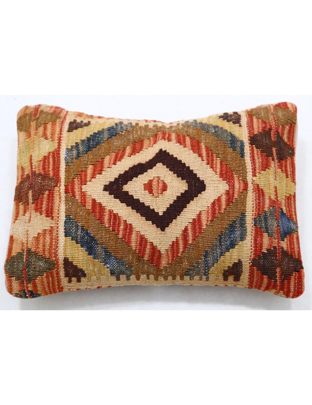 Hand Woven Tribal  Wool Pillow - 1&#39;0&#39;&#39; x 1&#39;5&#39;&#39;