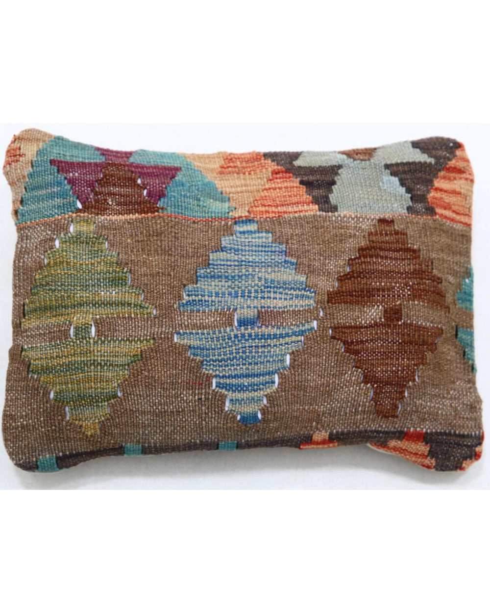 Hand Woven Tribal  Wool Pillow - 1'0'' x 1'5''