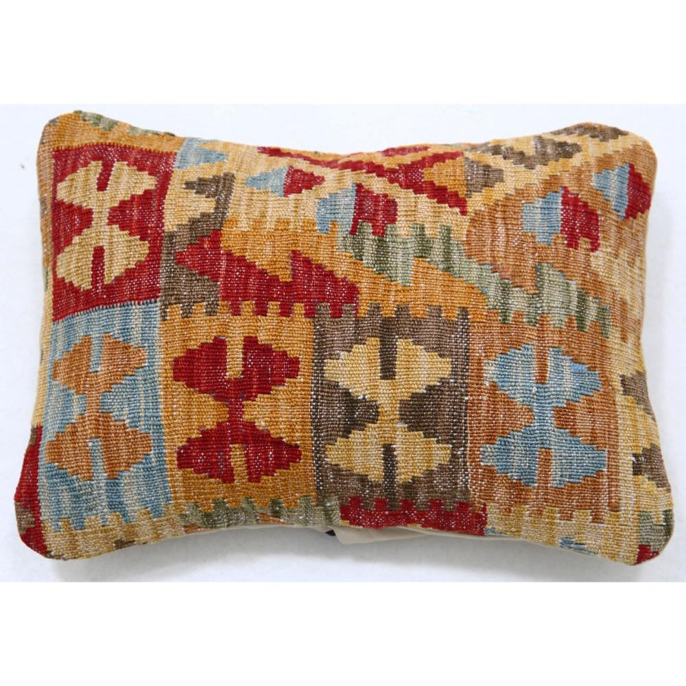 Hand Woven Tribal  Wool Pillow - 1'0'' x 1'5''