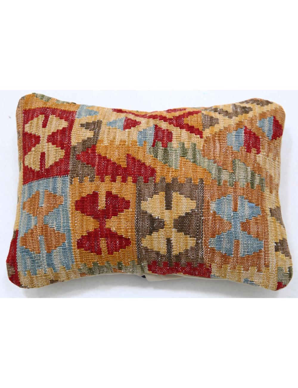 Hand Woven Tribal  Wool Pillow - 1'0'' x 1'5''