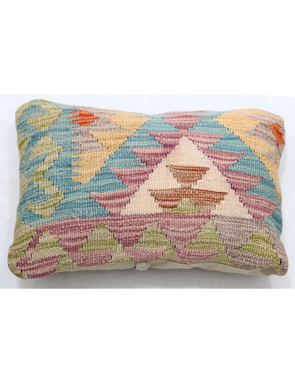 Hand Woven Tribal  Wool Pillow - 1'0'' x 1'5''