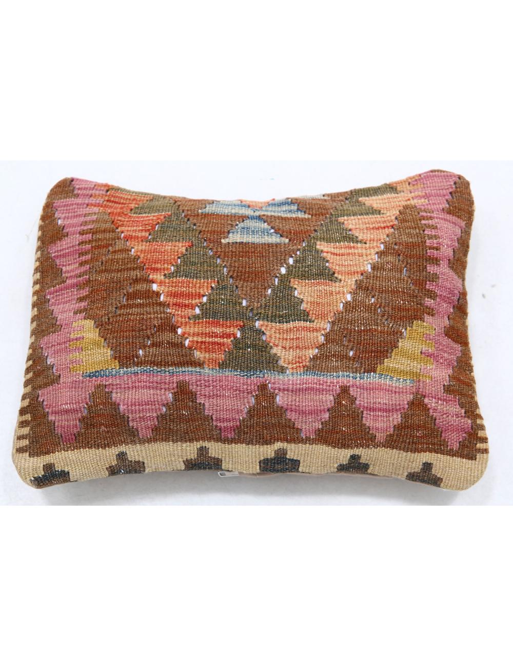 Hand Woven Tribal  Wool Pillow - 1'0'' x 1'5''