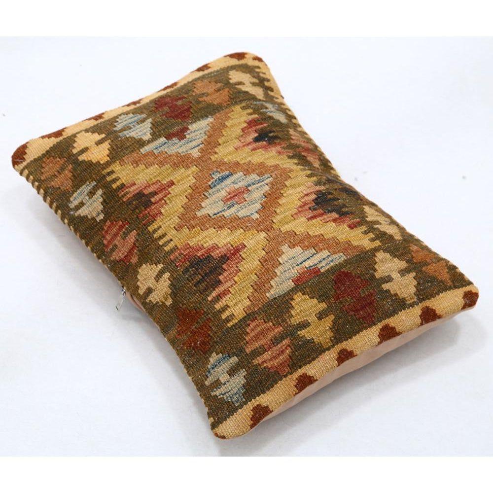 Hand Woven Tribal  Wool Pillow - 1'0'' x 1'5''