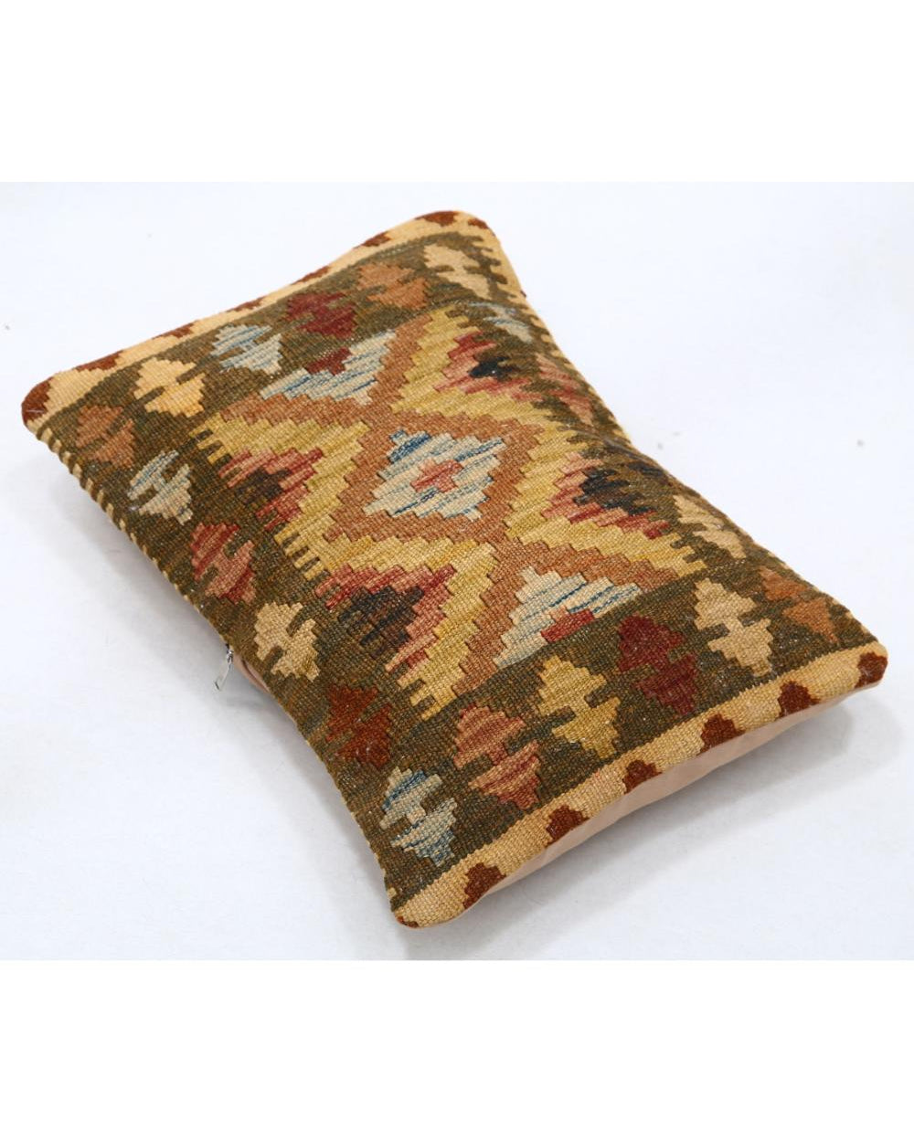 Hand Woven Tribal  Wool Pillow - 1'0'' x 1'5''