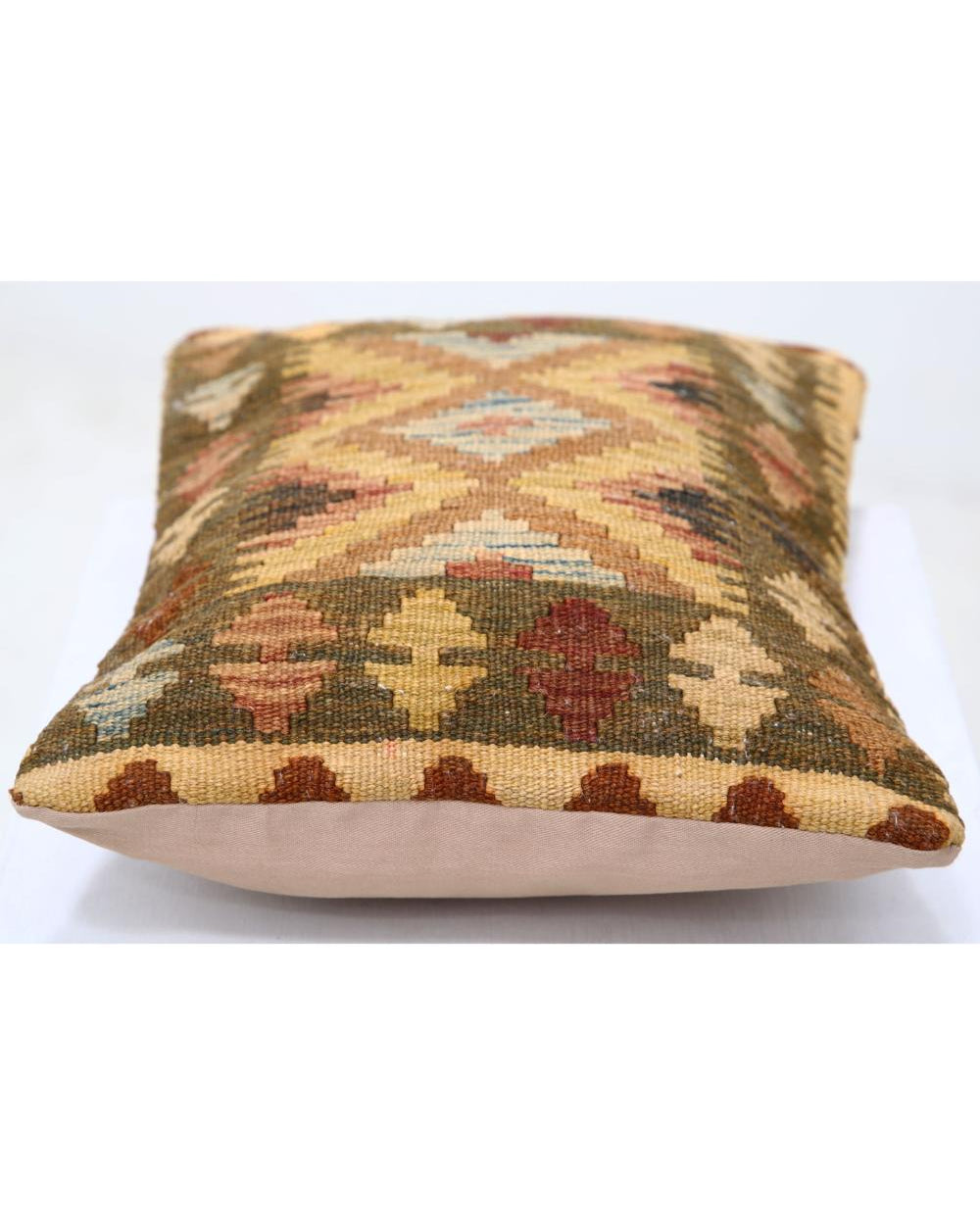 Hand Woven Tribal  Wool Pillow - 1'0'' x 1'5''