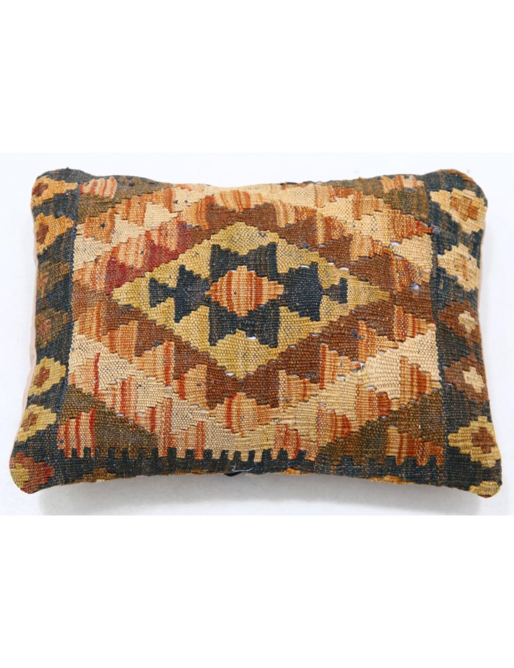 Hand Woven Tribal  Wool Pillow - 1'0'' x 1'5''