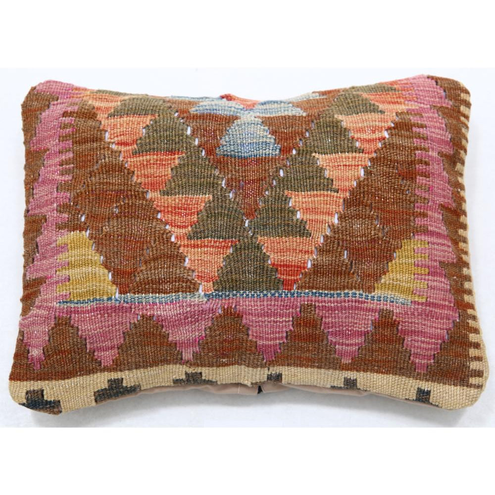 Hand Woven Tribal  Wool Pillow - 1'0'' x 1'5''