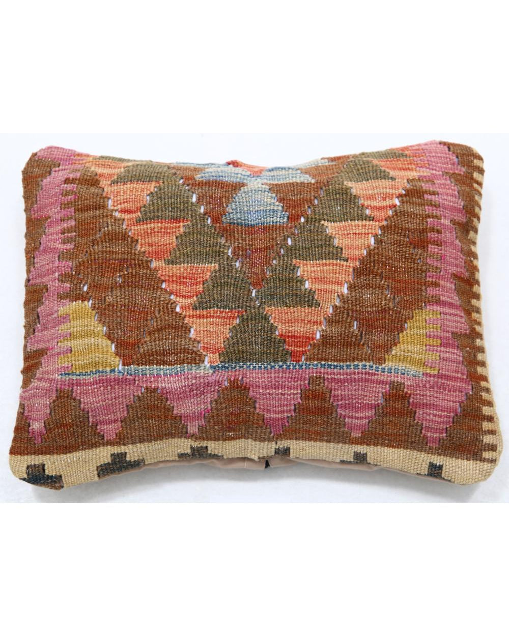 Hand Woven Tribal  Wool Pillow - 1'0'' x 1'5''