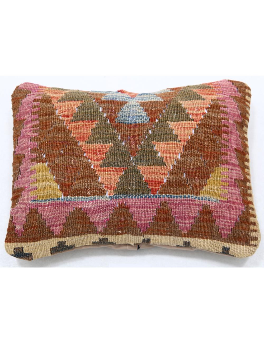 Hand Woven Tribal  Wool Pillow - 1'0'' x 1'5''