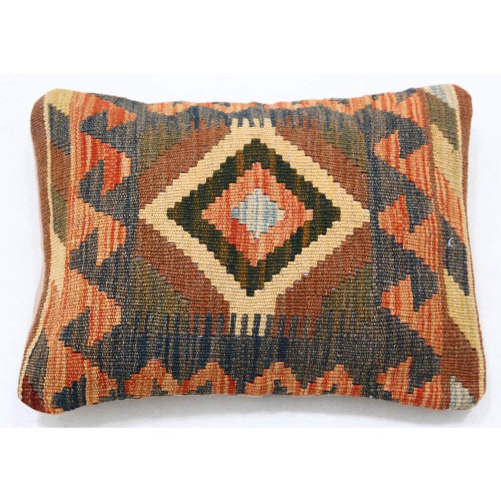 Hand Woven Tribal  Wool Pillow - 1'0'' x 1'5''
