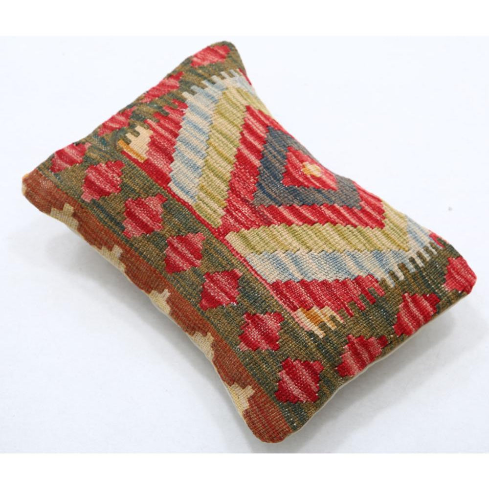 Hand Woven Tribal  Wool Pillow - 1'0'' x 1'5''