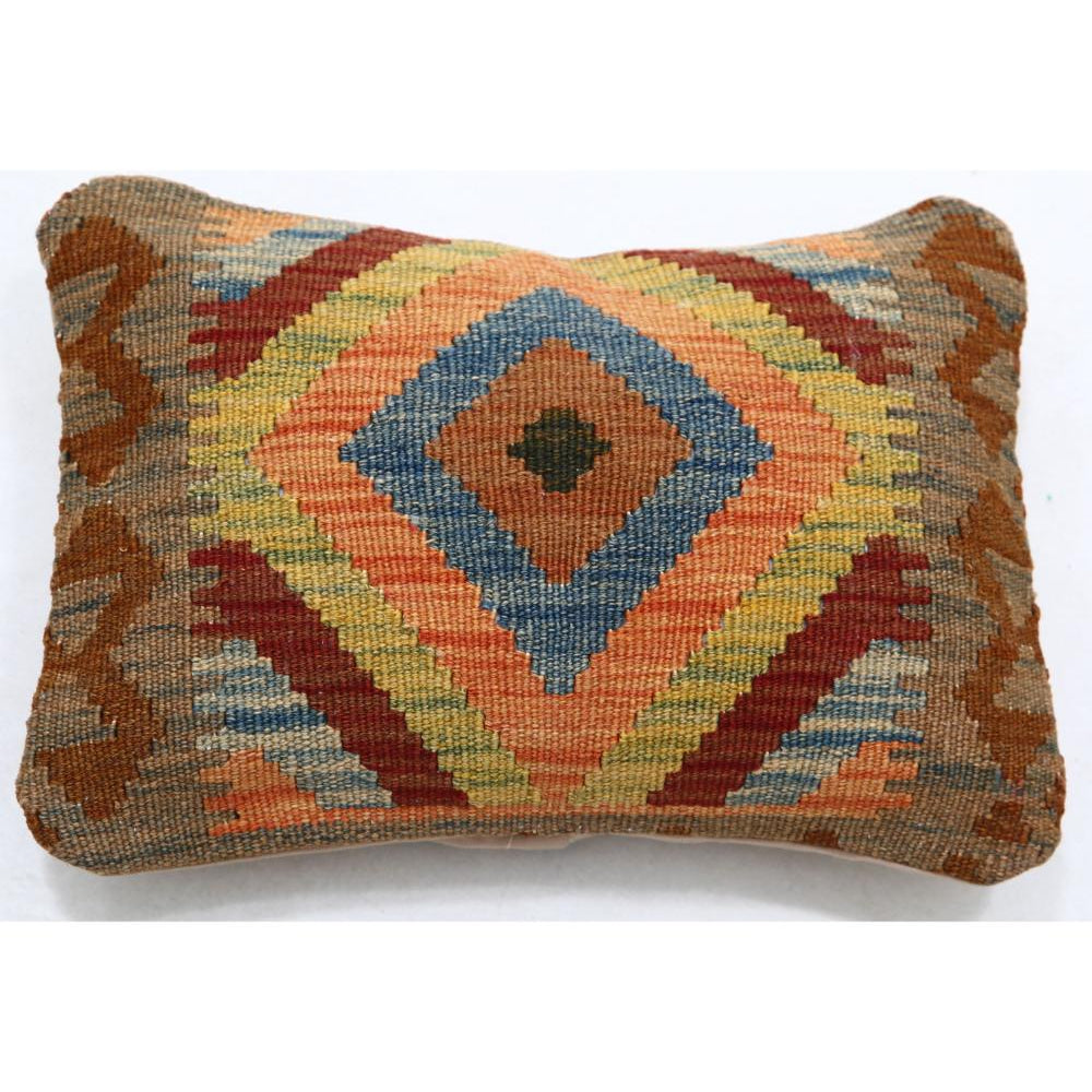 Hand Woven Tribal  Wool Pillow - 1'0'' x 1'5''