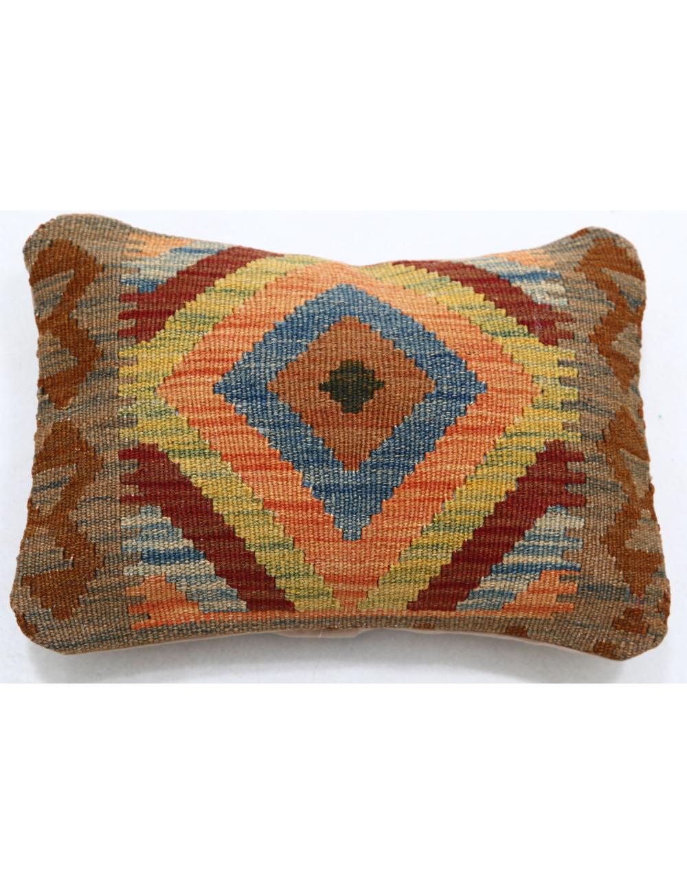 Hand Woven Tribal  Wool Pillow - 1'0'' x 1'5''