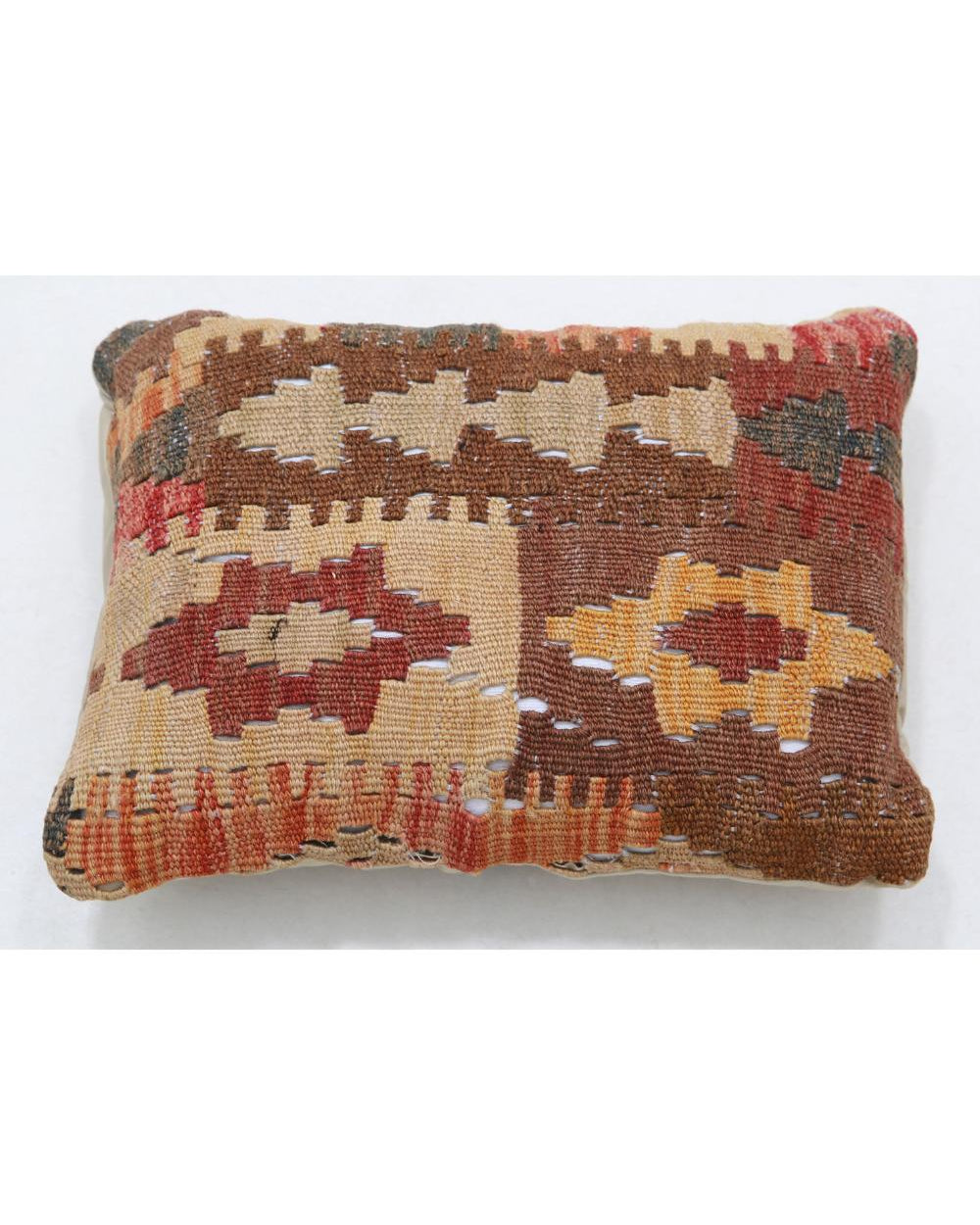 Hand Woven Tribal  Wool Pillow - 1'0'' x 1'5''