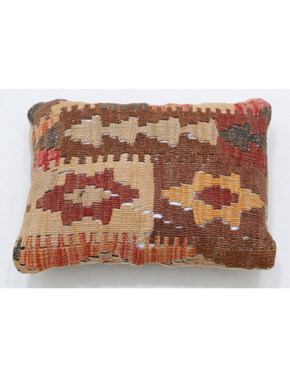Hand Woven Tribal  Wool Pillow - 1&#39;0&#39;&#39; x 1&#39;5&#39;&#39;
