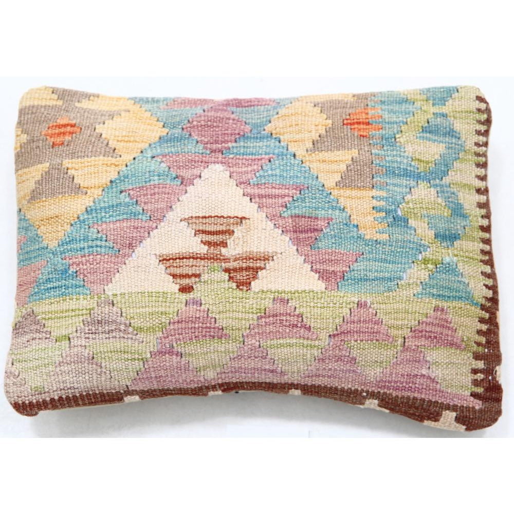 Hand Woven Tribal  Wool Pillow - 1'0'' x 1'5''