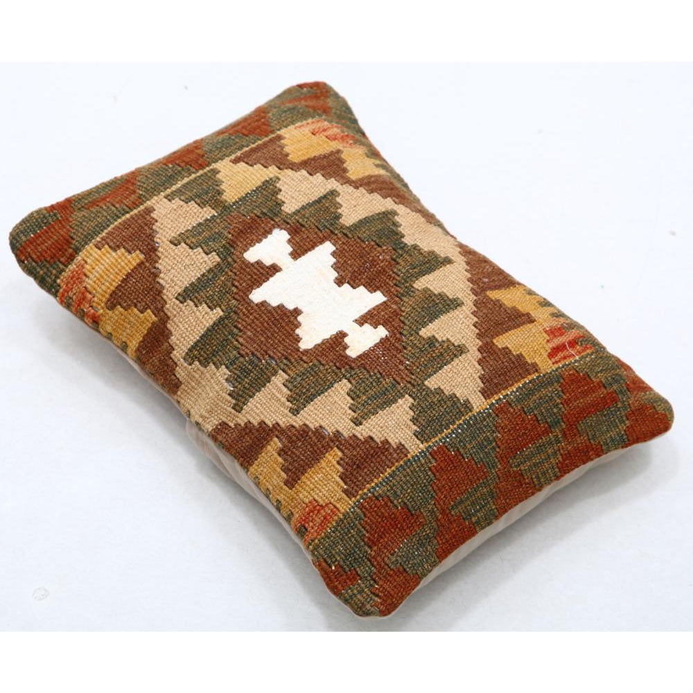 Hand Woven Tribal  Wool Pillow - 1'0'' x 1'5''