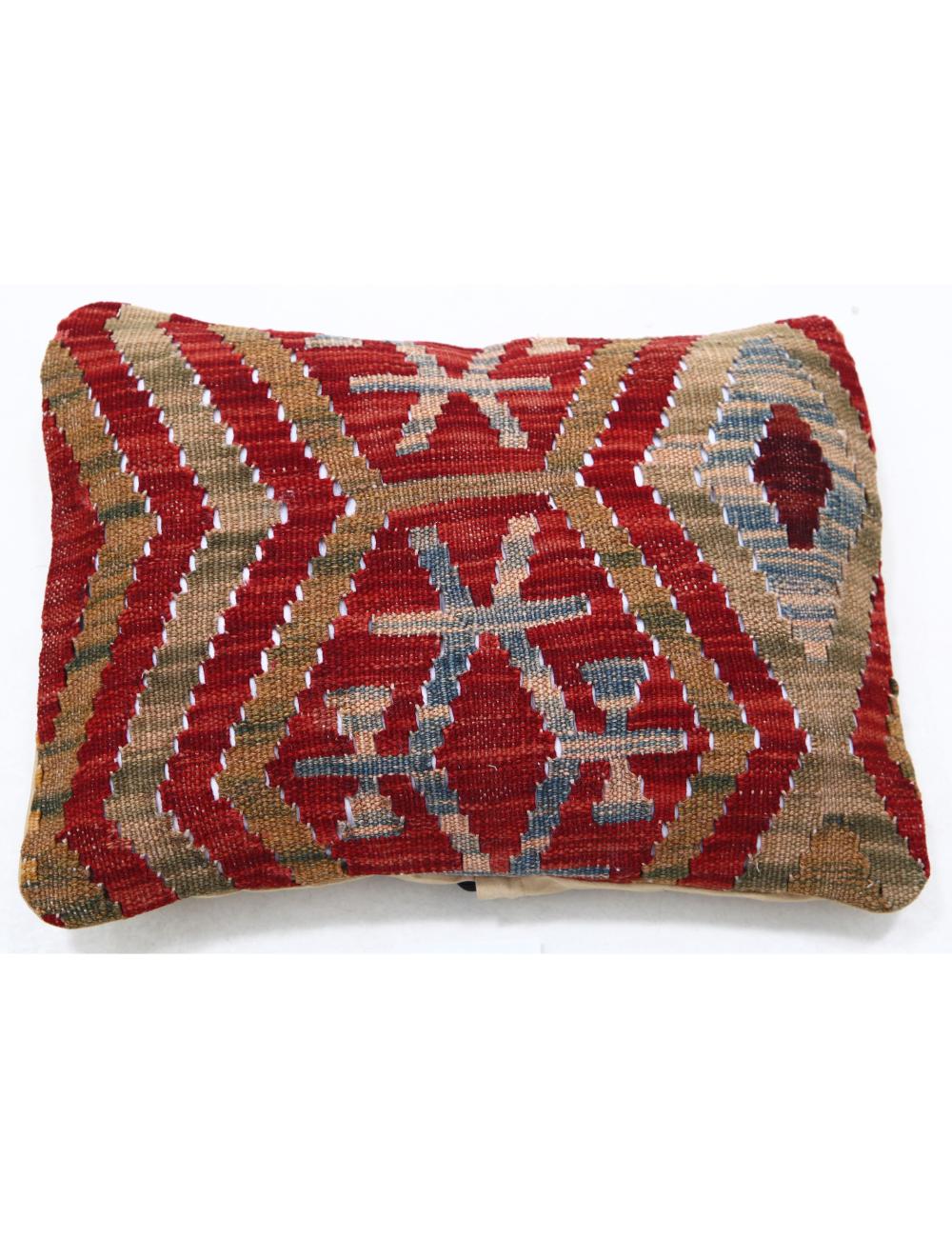 Hand Woven Tribal  Wool Pillow - 1'0'' x 1'5''