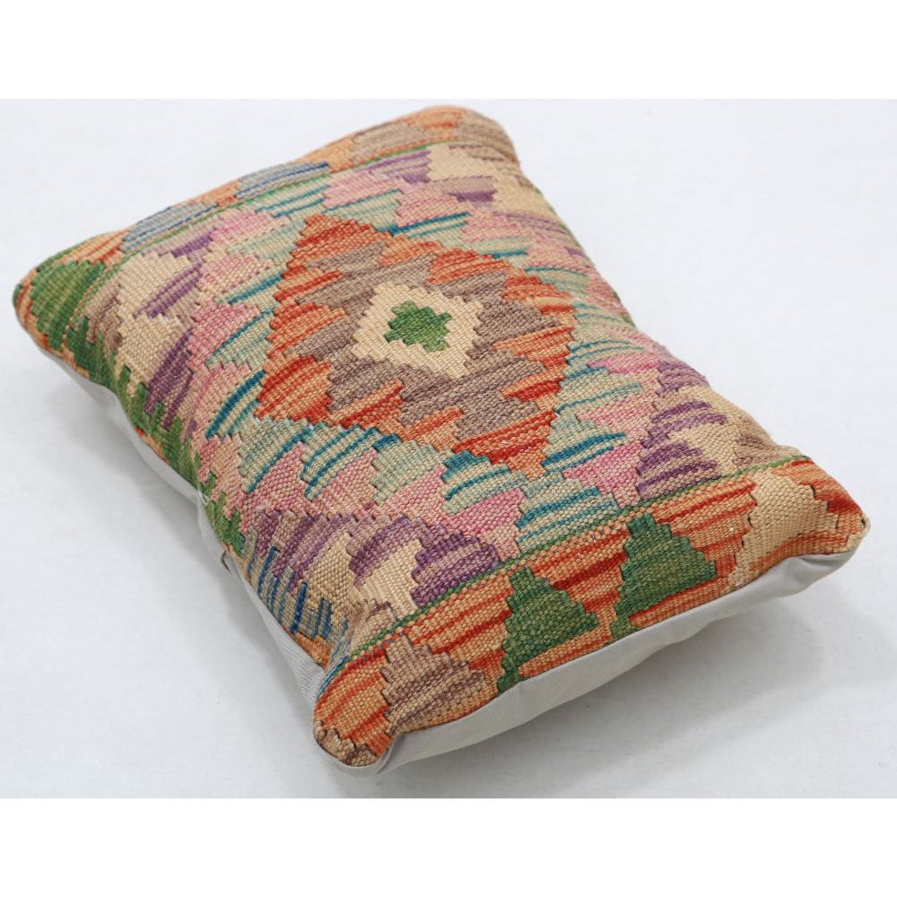 Hand Woven Tribal  Wool Pillow - 1'0'' x 1'5''