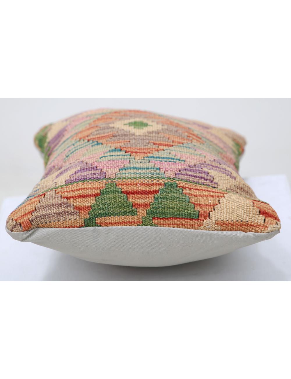Hand Woven Tribal  Wool Pillow - 1'0'' x 1'5''