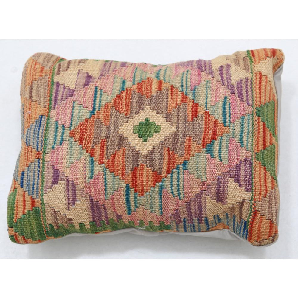 Hand Woven Tribal  Wool Pillow - 1'0'' x 1'5''