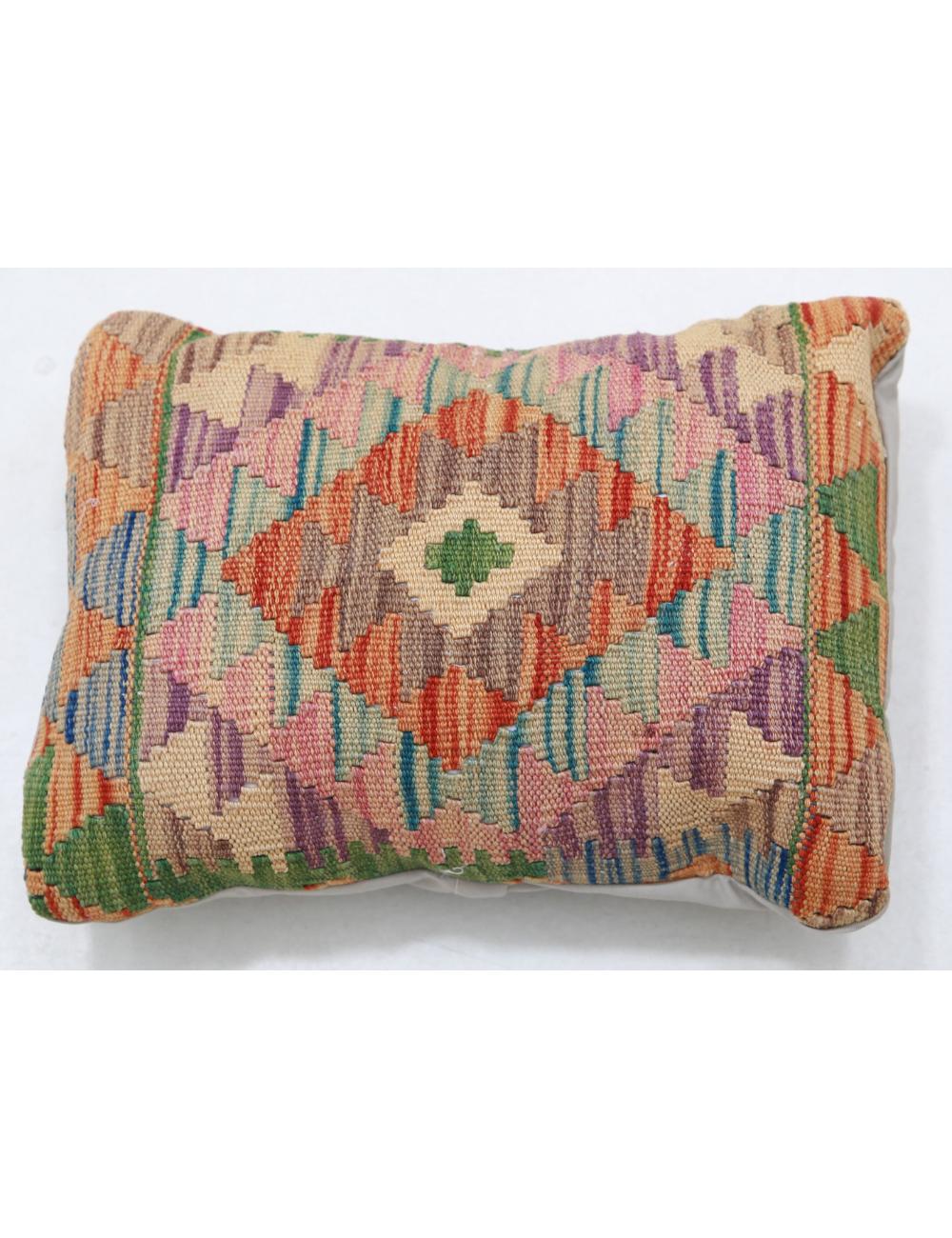 Hand Woven Tribal  Wool Pillow - 1'0'' x 1'5''