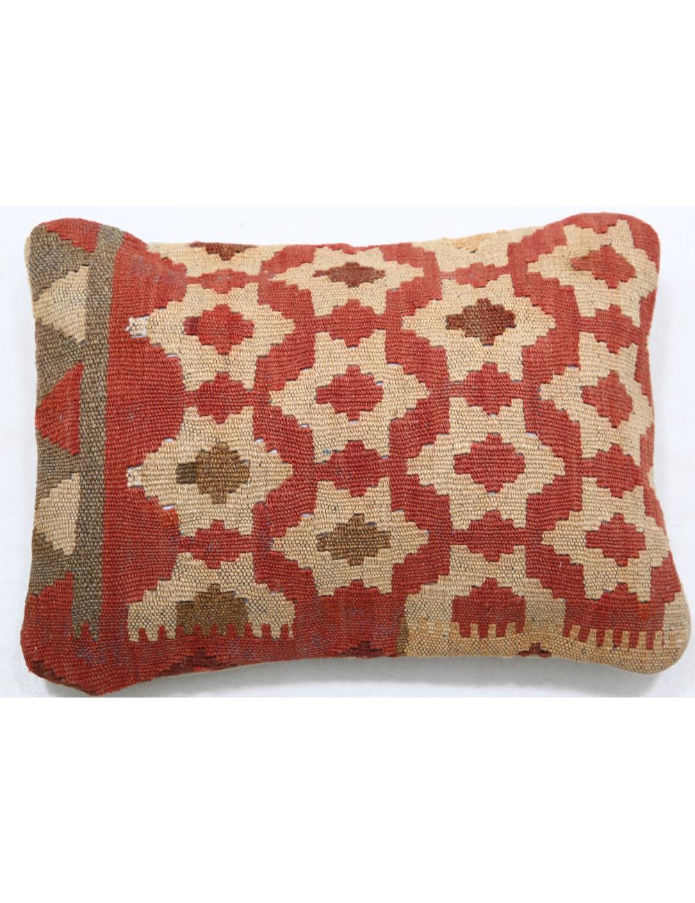 Hand Woven Tribal  Wool Pillow - 1&#39;0&#39;&#39; x 1&#39;5&#39;&#39;