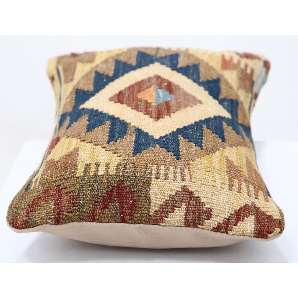 Cojín de lana tribal tejido a mano - 1'0'' x 1'5''
