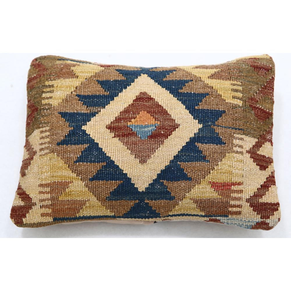 Cojín de lana tribal tejido a mano - 1'0'' x 1'5''