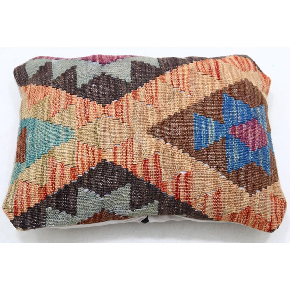 Hand Woven Tribal  Wool Pillow - 1'0'' x 1'5''
