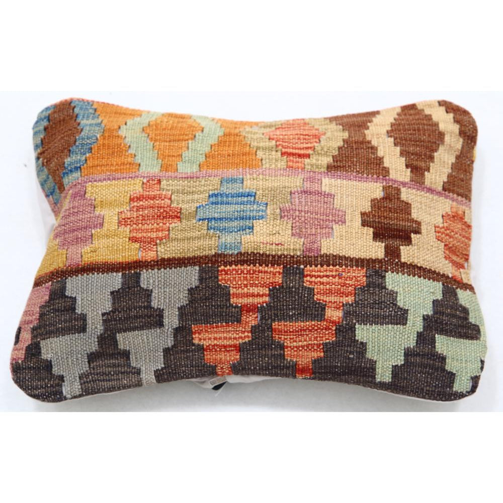 Hand Woven Tribal  Wool Pillow - 1'0'' x 1'5''