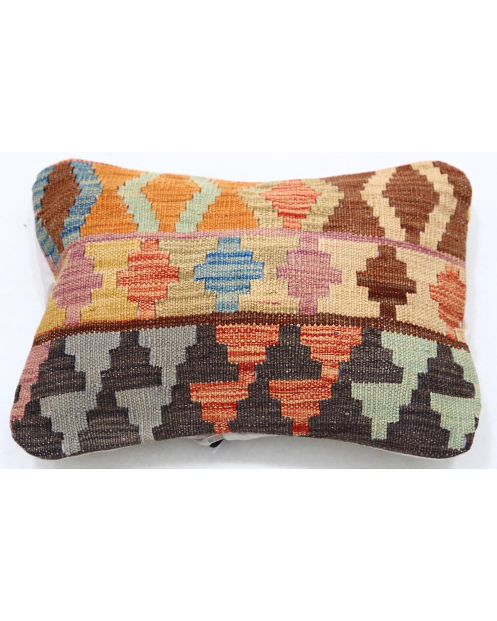 Hand Woven Tribal  Wool Pillow - 1'0'' x 1'5''