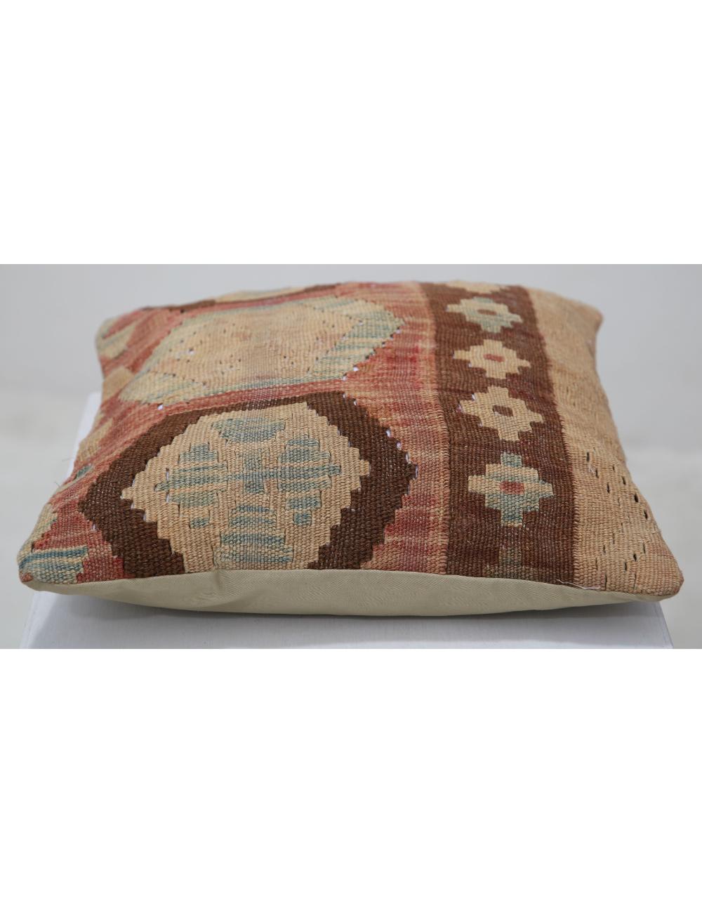 Hand Woven Tribal  Wool Pillow - 1'5'' x 1'5''