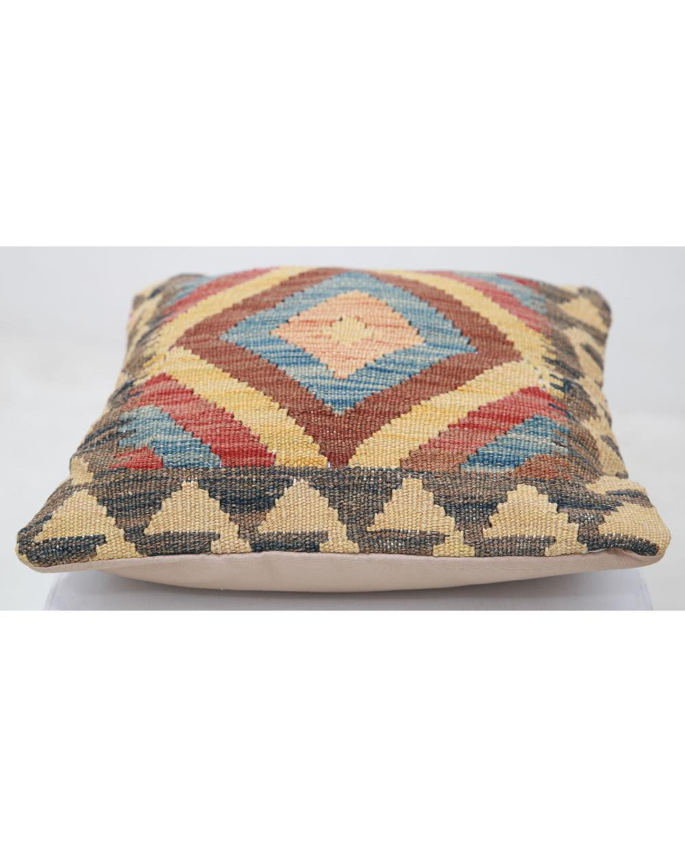 Hand Woven Tribal  Wool Pillow - 1'5'' x 1'5''