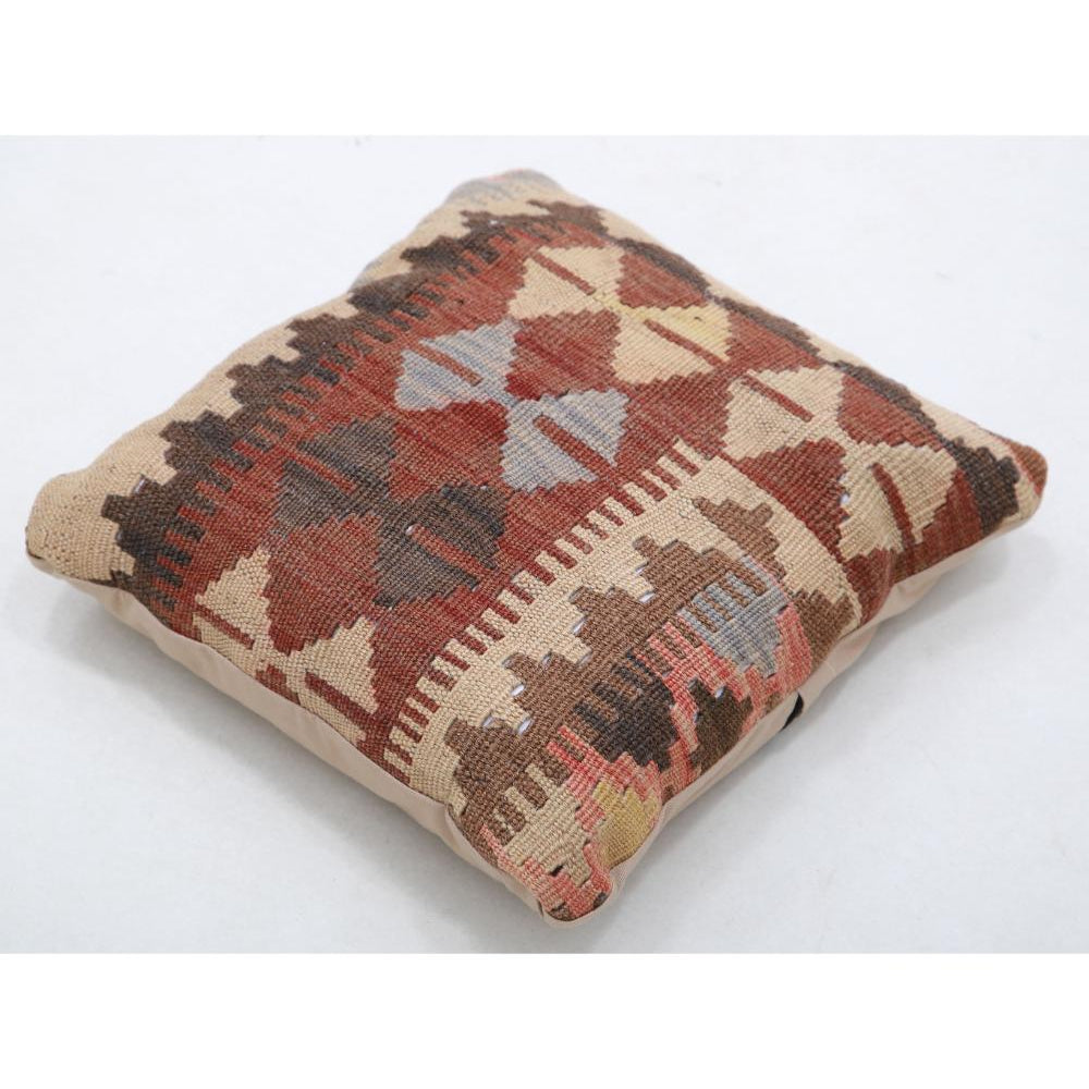 Hand Woven Tribal  Wool Pillow - 1'5'' x 1'5''