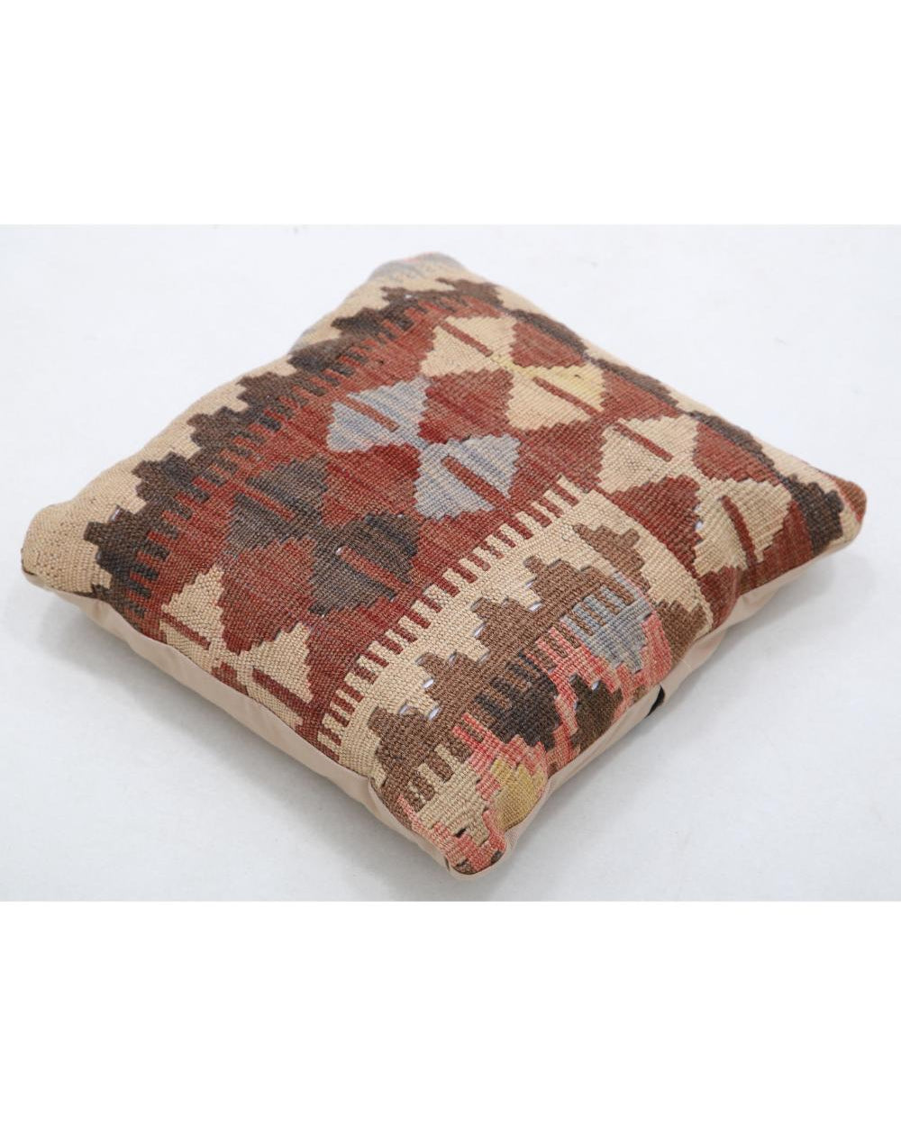 Hand Woven Tribal  Wool Pillow - 1'5'' x 1'5''