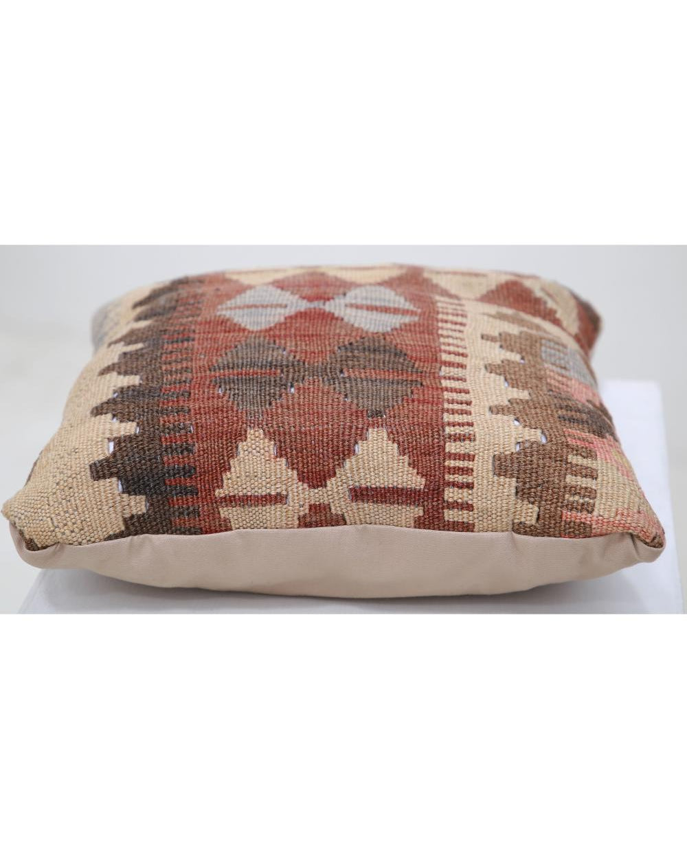 Hand Woven Tribal  Wool Pillow - 1'5'' x 1'5''