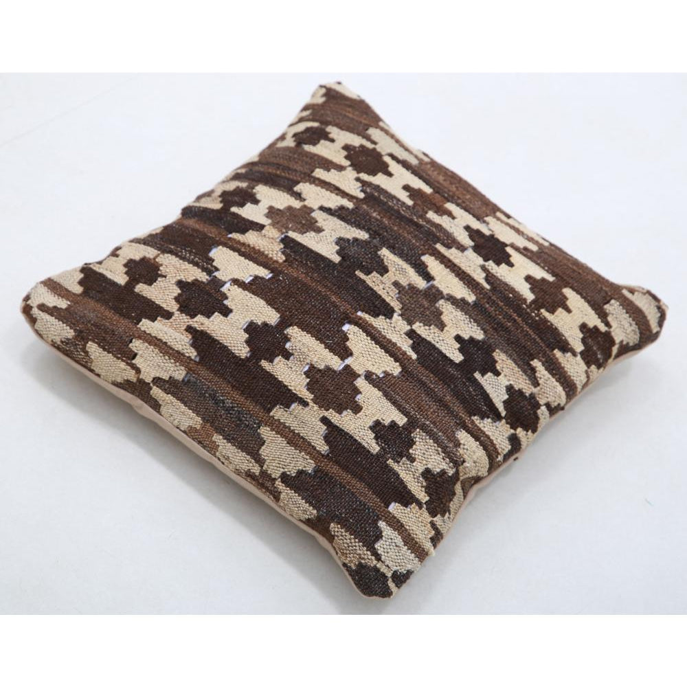 Hand Woven Tribal  Wool Pillow - 1'5'' x 1'5''