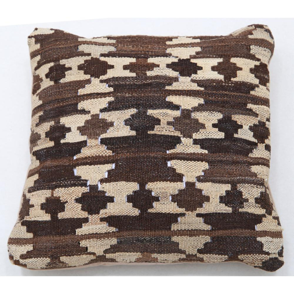 Hand Woven Tribal  Wool Pillow - 1'5'' x 1'5''