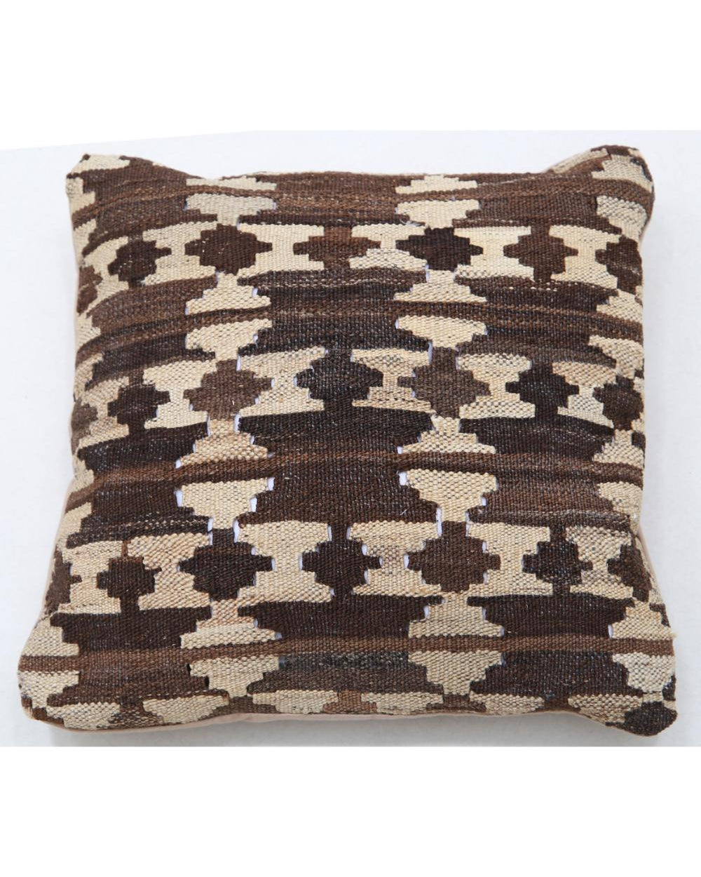 Hand Woven Tribal  Wool Pillow - 1'5'' x 1'5''