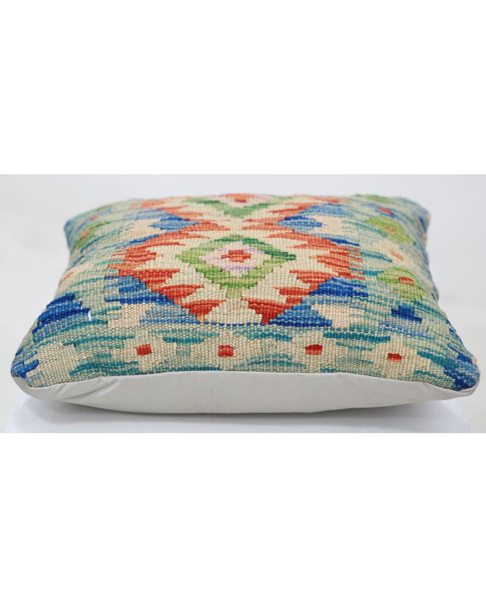 Hand Woven Tribal  Wool Pillow - 1'5'' x 1'5''