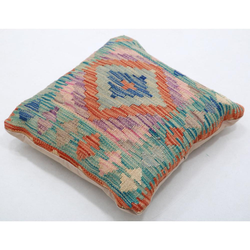 Hand Woven Tribal  Wool Pillow - 1'5'' x 1'5''